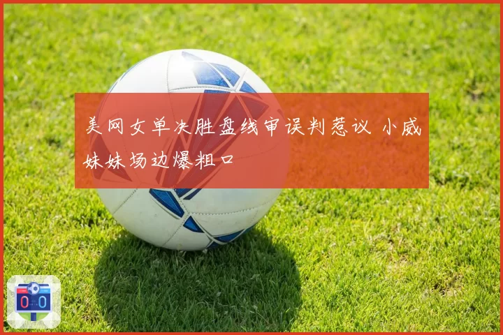 美网女单决胜盘线审误判惹议 小威妹妹场边爆粗口